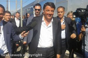 Matteo Renzi a Civita Castellana