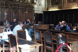 Viterbo - La riunione della seconda commissione