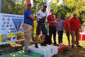 Sport - Giuseppe Mancuso sul podio