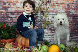 Tuscania - Francesco Ivan Boninsegna e la sua piccola Luna