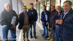 Viterbo - I lavoratori Alta con Fortunato Mannino