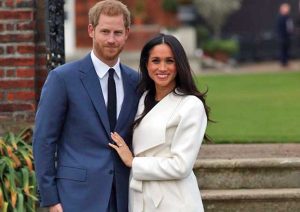Il principe Harry con Meghan Markle