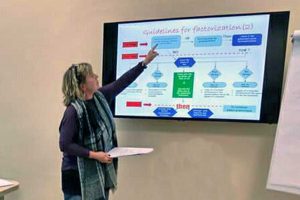 Un momento del progetto Real Maths Talk