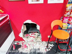 Viterbo - Furto al Red café di viale Armando Diaz