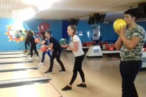 Sport - Gli studenti al bowling Ciao di Viterbo