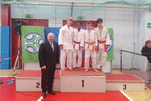 Sport - Un giovane atleta del Judo club Canino