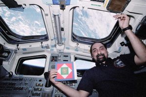 L'astronauta Umberto Guidoni