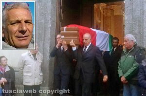 Supino (Fr) - I funerali di Giancarlo Santia
