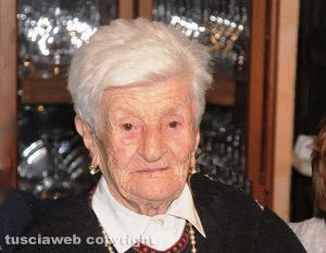 Santina Iolandi compie cento anni