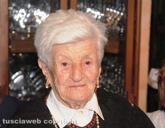Santina Iolandi compie cento anni