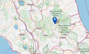 Cittareale - Scossa di magnitudo 3,7