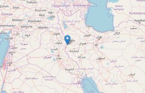 Terremoto in Iran