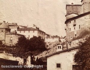 Viterbo - La valle del fosso Urcionio negli anni '20