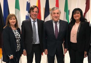 Il sindaco Giuliani e il vicesindaco Fuselli a Bruxelles