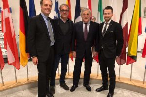 L'assessore Fabio Notazio a Bruxelles