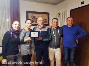 Caprarola - Il passaggio di classe per l'organizzazione della sagra della nocciola