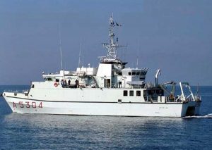 La nave idro-oceanografica Aretusa della Marina militare