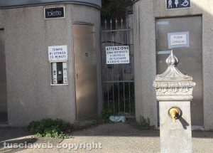 Viterbo - I bagni pubblici a piazza dei Caduti