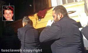 Bracciano - I funerali di Sebastian Ragazzini