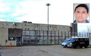Viterbo - Il carcere di Mammagialla - Nel riquadro: Salvatore Madonia