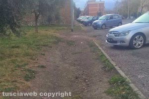 Viterbo - Via Corrado Alvaro nel degrado