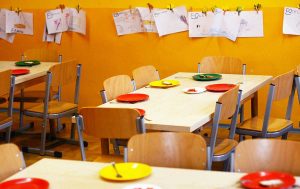 Una mensa scolastica