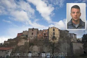 Canino - Nel riquadro: Nicola Figliuzzi
