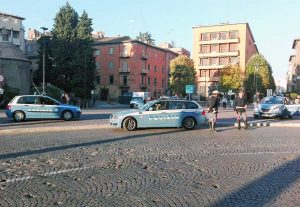 Viterbo - Polizia nel centro storico