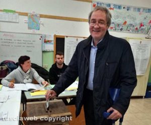Tarquinia - Università agraria - Pietro Mencarini al voto
