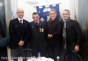 Viterbo - Il pranzo di Natale dell'Associazione nazionale paracadutisti