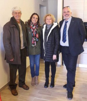 L'inaugurazione della casa famiglia a Pescia Romana