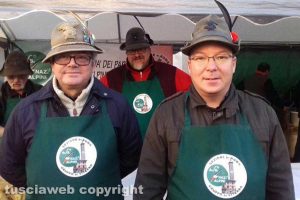 Ronciglione - Il gruppo Alpini Viterbo al “Sogno di Natale”