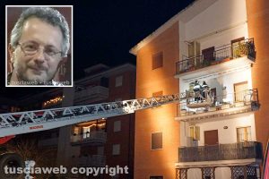 Viterbo - Delitto di via santa Lucia - Nel riquadro: Ermanno Fieno