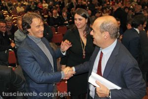 Francesco Bigiotti e Nicola Zingaretti