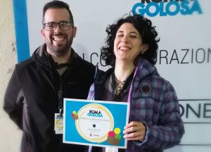 La premiazione di "Lolla gelato" a Roma Golosa