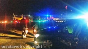 Carabinieri, 118 e l'elisoccorso