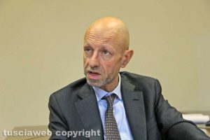 Il rettore dell'Unitus Alessandro Ruggieri