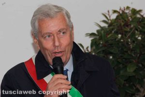 Viterbo - I vigili del fuoco celebrano Santa Barbara - Il sindaco Leonardo Michelini