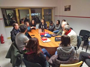 Viterbo - Michelini e Delli Iaconi nella sede dell'Arci