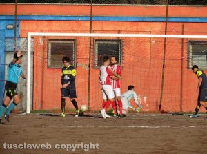 Sport - Calcio - Ronciglione-Montalto - Il gol di Provinciali