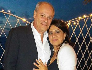 Oriolo Romano - Alessandro Bitti e la moglie Maria Pia Illiano