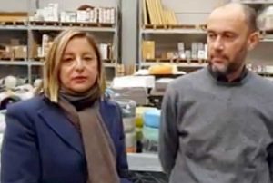 Roberta Lombardi a Civita Castellana