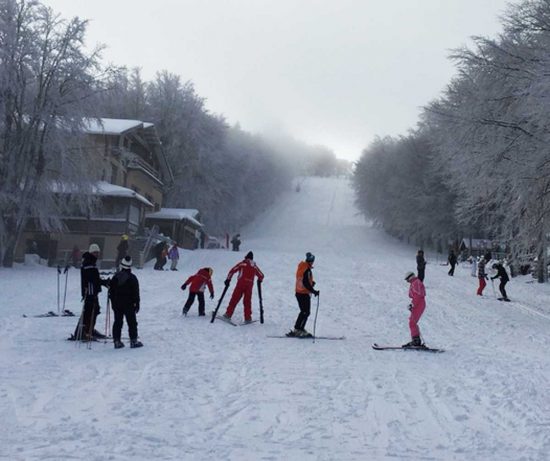 Monte Amiata - Nevicata di fine anno
