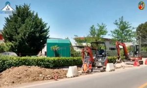 Lavori sulla Sr2 Cassia