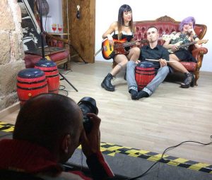 Viterbo - Associazione Click - Una lezione in esterna con la band Black mamba