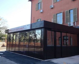 Civita Castellana - Il pronto soccorso dell'ospedale Andosilla