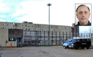 Viterbo - Il carcere di Mammagialla - Nel riquadro: Tommaso Costa