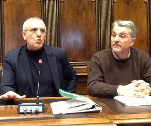 Maurizio Federici e Silvano Olmi del Comitato 10 febbraio