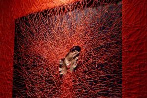 Montalto di Castro - La mostra “L'opera al rosso, M'arte”