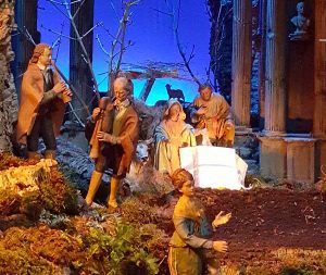 Viterbo - Il presepe alla Trinità